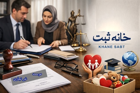 ثبت موسسه غیر تجاری